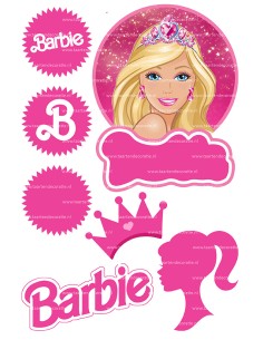 DIY Taarttopper Barbie - 16cm 2