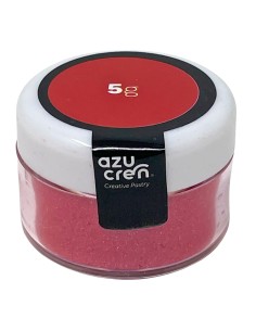 Azucren AzuShine Eetbare Glanspoeder Cherry Red -5gr-