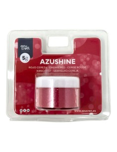 Azucren AzuShine Eetbare Glanspoeder Cherry Red -5gr- 2