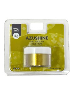 Azucren AzuShine Eetbare Glanspoeder Gold -5gr- 2