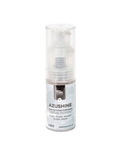 Azucren AzuShine Eetbare Glanspoeder Spray Silver -10gr-