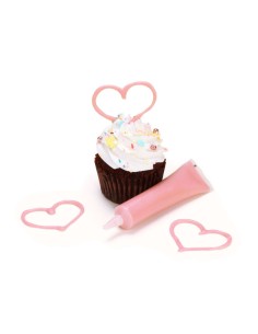 Cake Masters Eetbare Choco Schrijver Roze -32gr- //