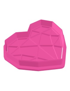 3D Uitsteker op Maat: Geometrie Hart met Stempel 2