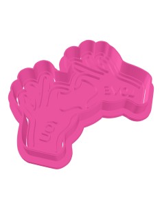 3D Uitsteker op Maat: Love You Handen met Stempel 2