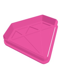 3D Uitsteker op Maat: Diamant met Stempel 2