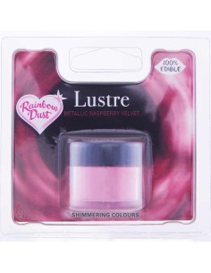 RD Eetbare Glanspoeder Raspberry Velvet -3gr- //