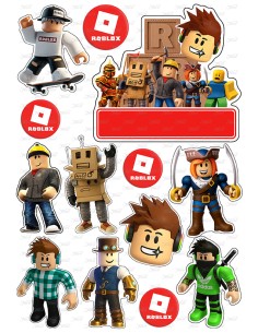 DIY Taarttopper Roblox 3 - 13cm 2