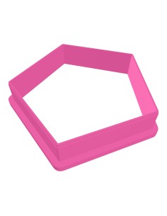 3D Uitsteker op Maat: Vijfhoek - Los of Set 2