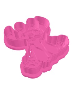 3D Uitsteker op Maat: Angel Zittend met Stempel 2