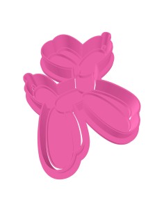 3D Uitsteker op Maat: Ballon Hond met Stempel 2
