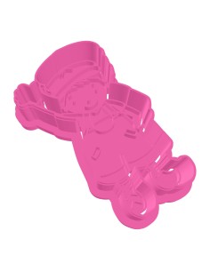 3D Uitsteker op Maat: Boerderij - Boer met Stempel 2