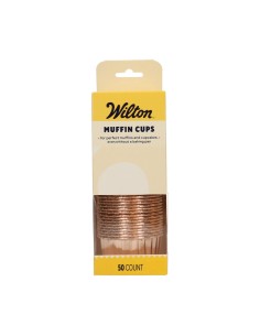 Wilton Baking Case Cup Vintage Goud -50st- 2