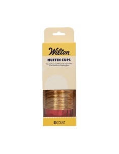 Wilton Baking Case Cup Glanzend Rood -50st- 2