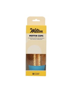 Wilton Baking Case Cup Blauw -50st- 2