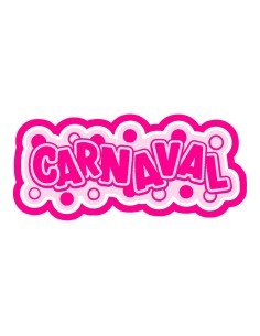 3D Uitsteker op Maat: Carnaval met Stempel