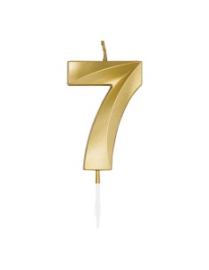 Glamour Kaars Goud - Nummer 7
