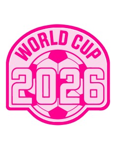 3D Uitsteker op Maat: Voetbal World Cup 2026