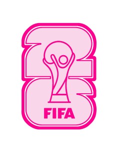 3D Uitsteker op Maat: Voetbal World Cup Logo 2026