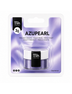 Azucren AzuPearl Eetbare Glanspoeder Violet -3gr-