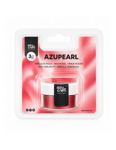 Azucren AzuPearl Eetbare Glanspoeder Rood -3gr-