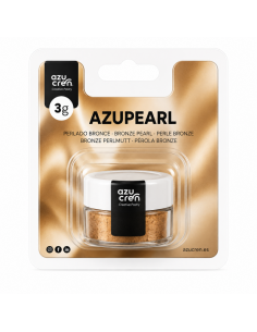 Azucren AzuPearl Eetbare Glanspoeder Brons -3gr-