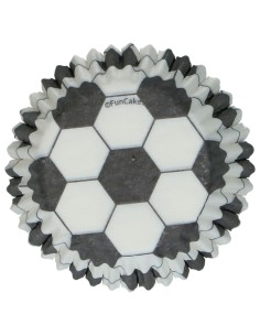 FunCakes Mini Baking Cups Voetbal -100st- 2