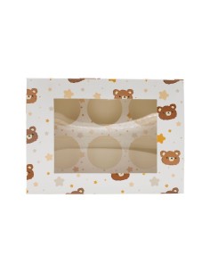 Simply Making Cupcake Doos 6 Baby Beertjes -2st- 2