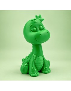 3D Taarttopper op Maat: Dino 3 - Kleur naar Keuze