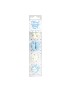 Baked with Love Suikerdecoratie Baby Jongen -13st-