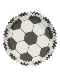 FunCakes Baking Cups Voetbal -48st-