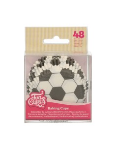 FunCakes Baking Cups Voetbal -48st- 2