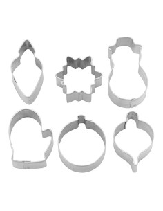 Wilton Mini Uitsteker Set Kerstboom -6st- 2