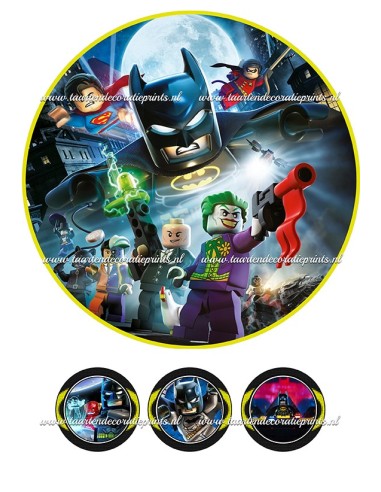 Eetbare Print Lego Batman 1 - 20cm