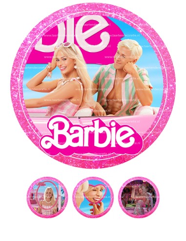 Eetbare Print Barbie Movie 1 - 20cm