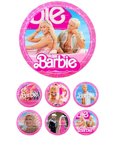 Eetbare Print Barbie Movie 1 - 15cm