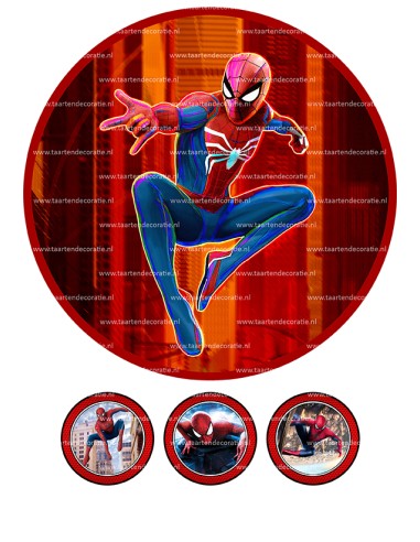 Eetbare Print Spiderman 3 - 20cm