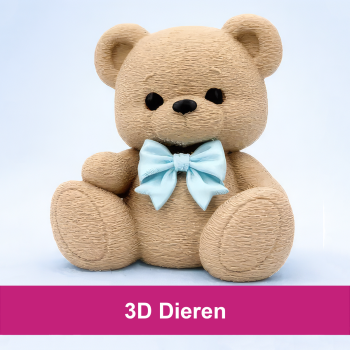 3D Toppers Dieren